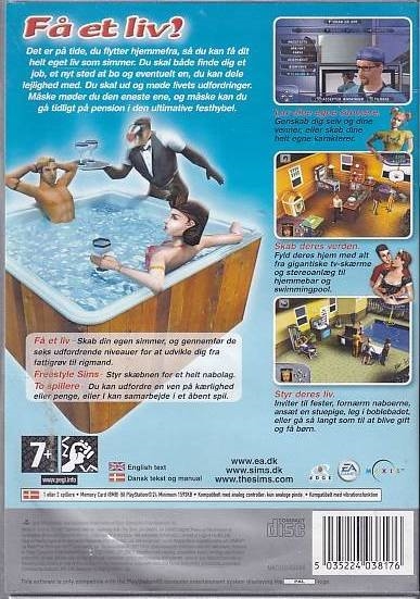 The Sims Platinum - PS2 (Genbrug)